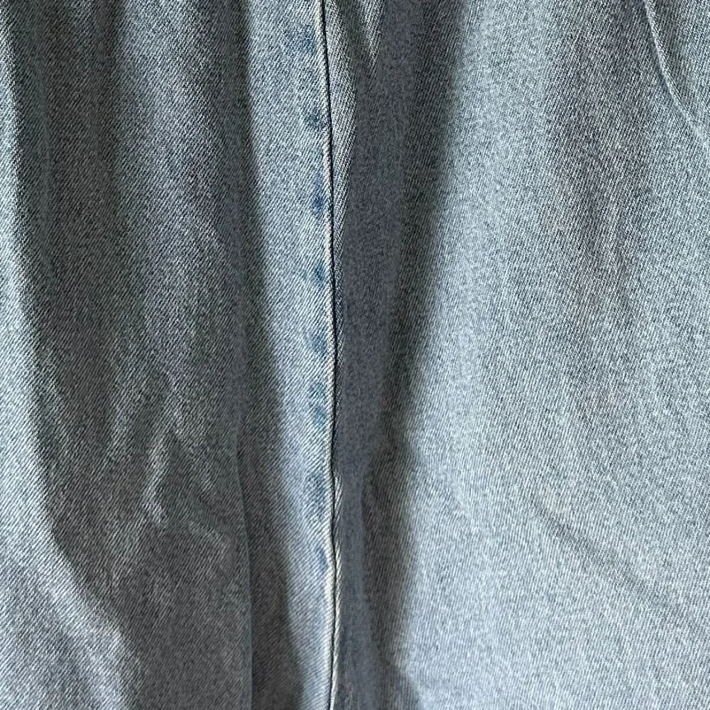 VINTAGE Cascade Blue Women's Light Blue Washed Shorts Size XL - Picture 9 of 10